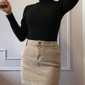 BDG Corduroy Pencil Mini Skirt - Light Pink